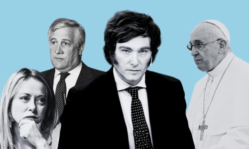 Milei Tajani Papa Francesco Meloni