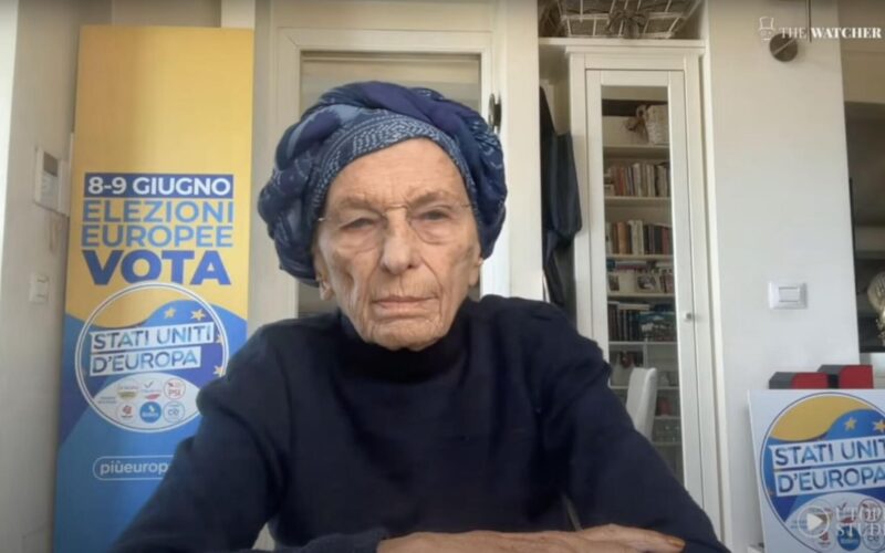 The Watcher Poll Eu con Emma Bonino, Stati Uniti d’Europa, Renew Europe