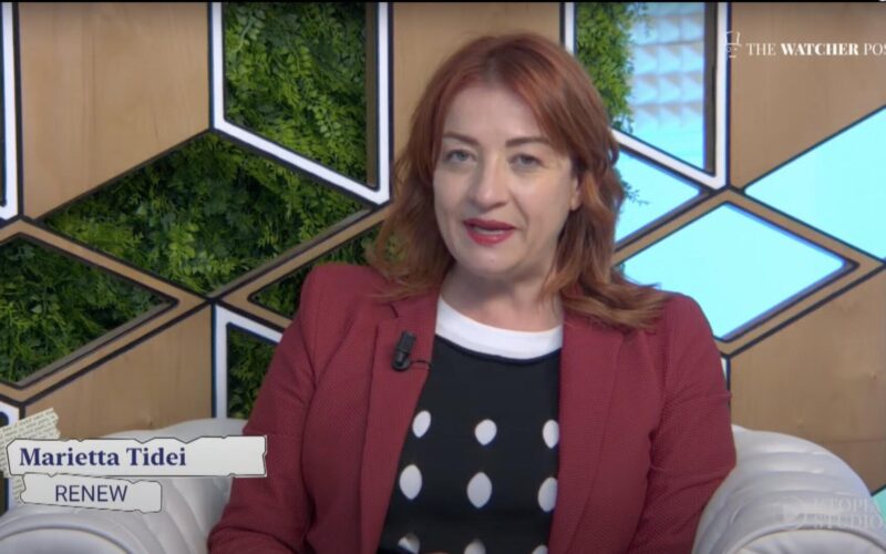 The Watcher Poll Eu con Marietta Tidei di Renew Europe