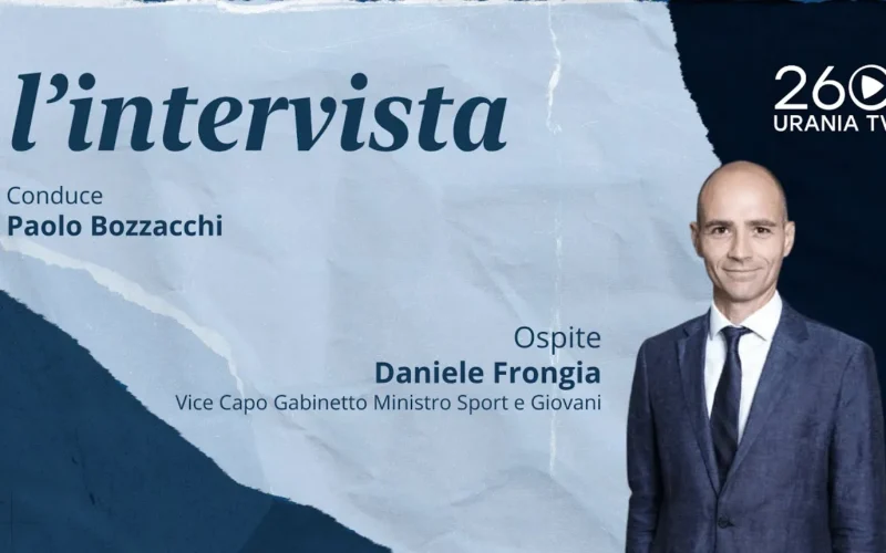 L’Intervista | Daniele Frongia, Vice Capo Gabinetto Ministro Sport e Giovani
