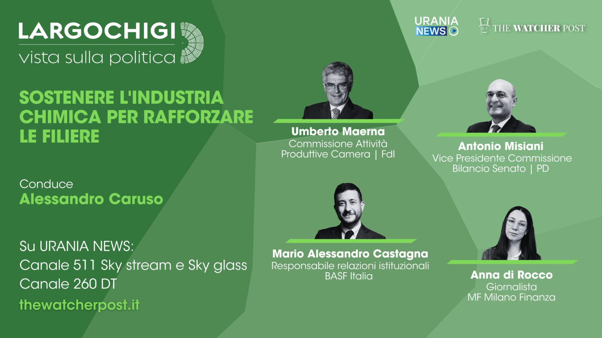 Largo Chigi | Sostenere l’industria chimica per rafforzare le filiere