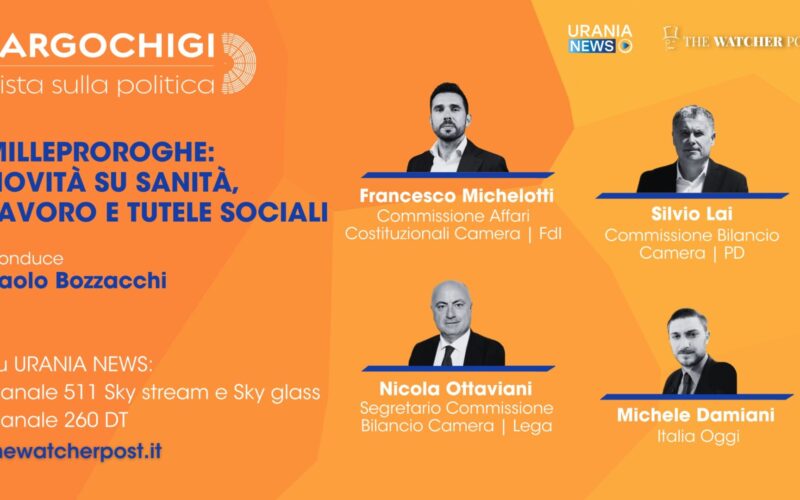 Milleproroghe: novità su sanità, lavoro e tutele sociali