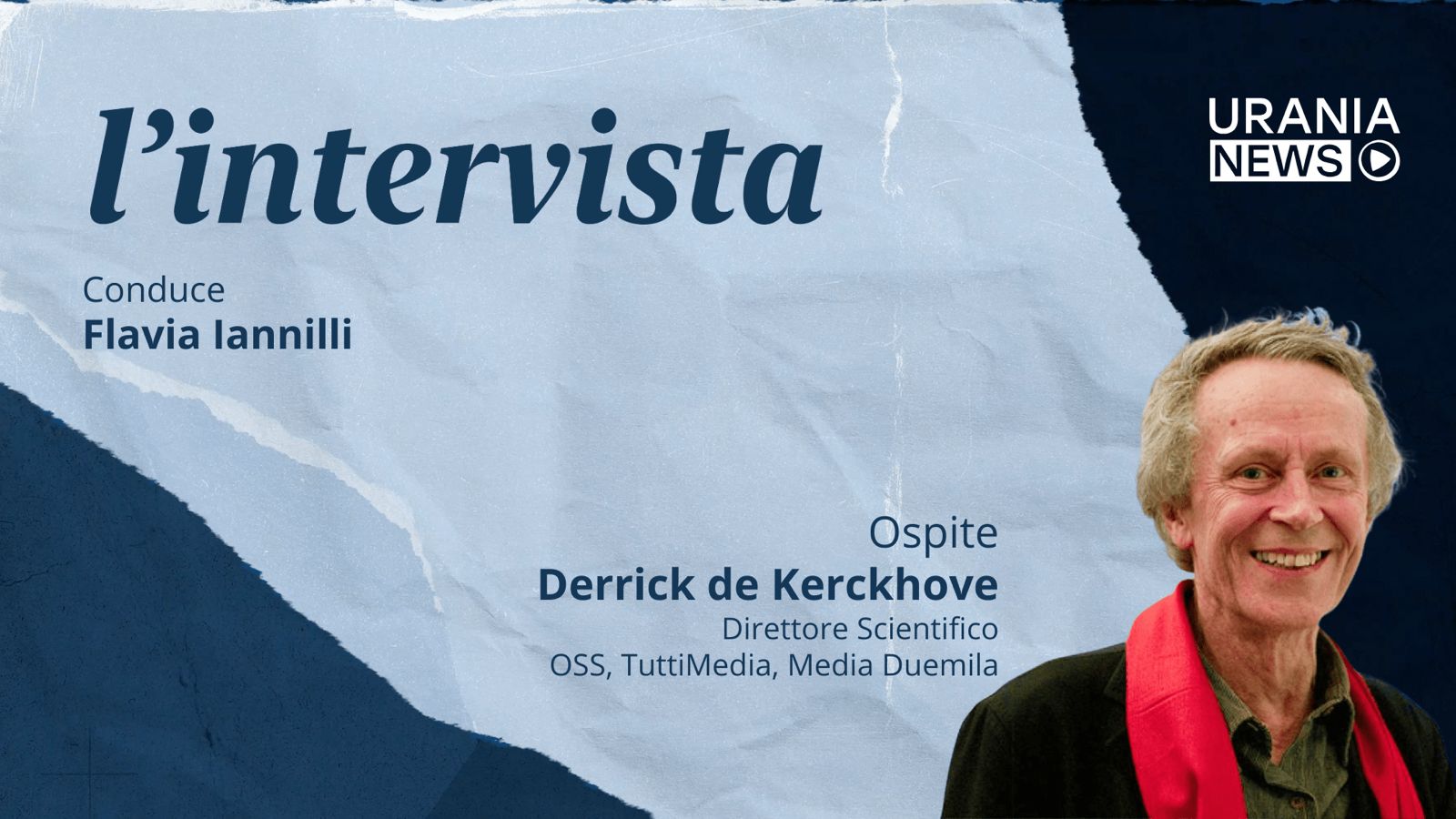 L’Intervista | L’uomo quantistico nell’era dell’intelligenza artificiale. Con Derrick de Kerckhove