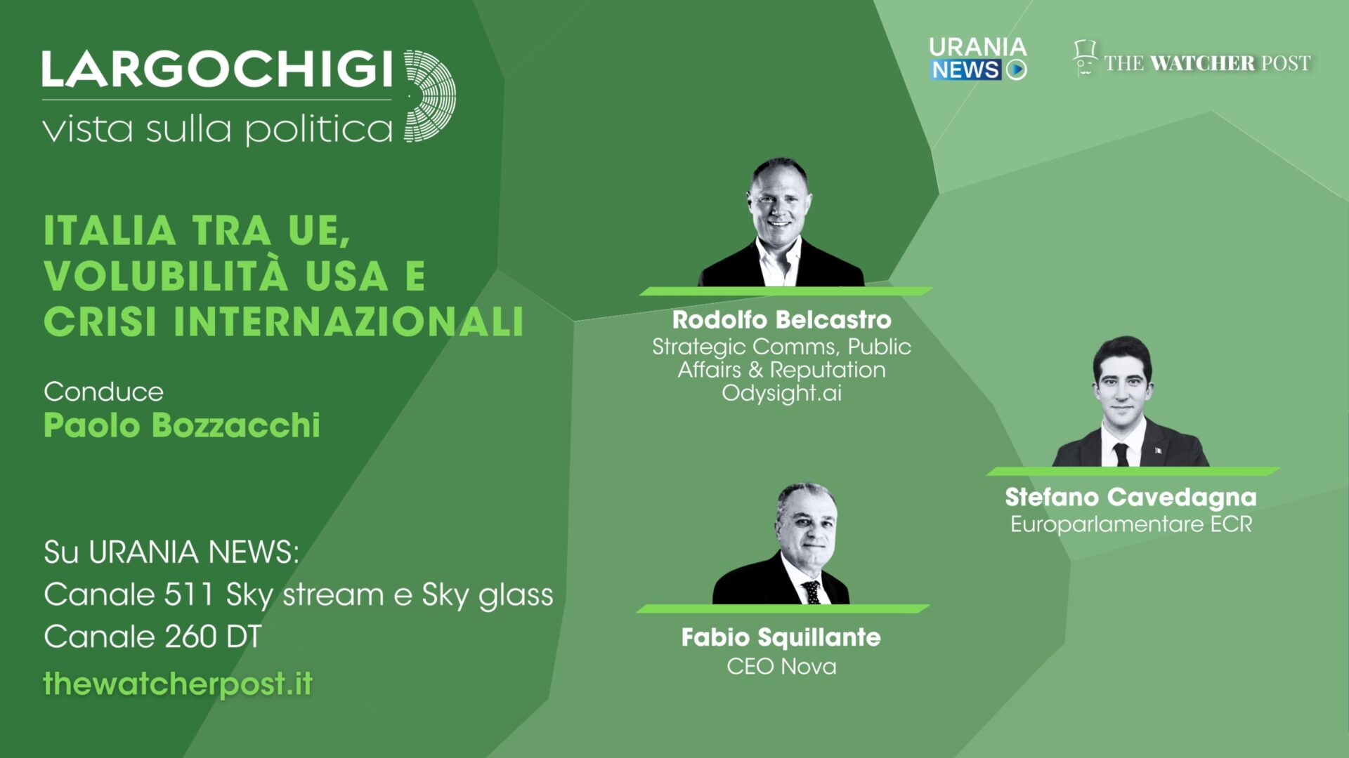 Italia tra Ue, volubilità Usa e crisi internazionali