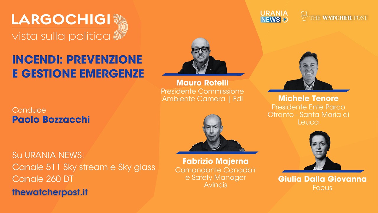 Largo Chigi | Incendi: prevenzione e gestione emergenze