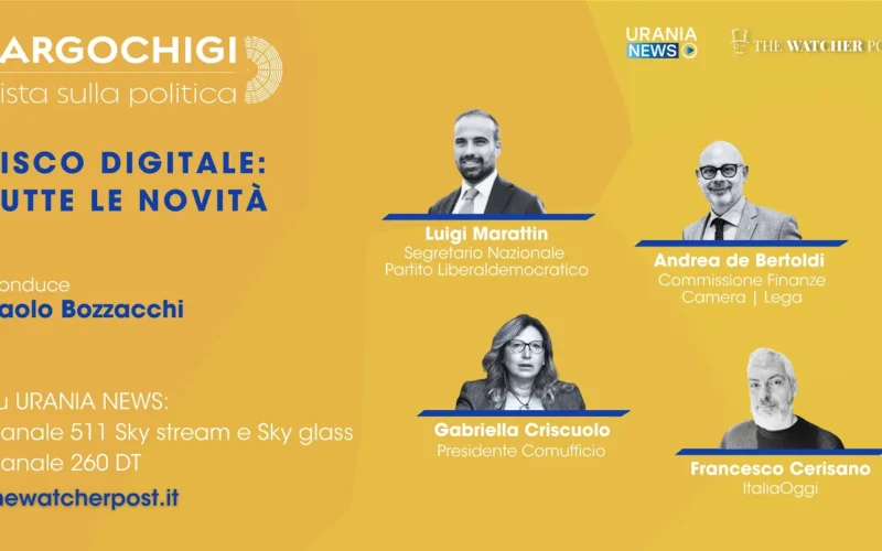 Largo Chigi | Fisco digitale: tutte le novità