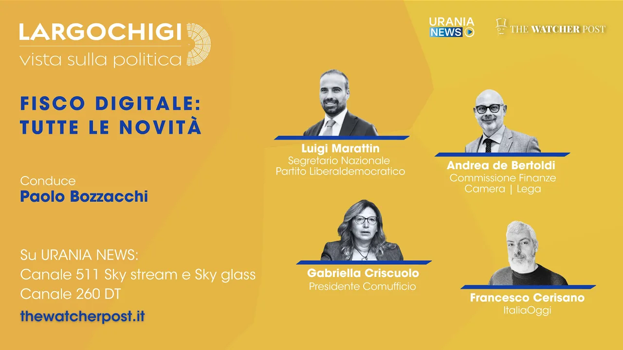 Largo Chigi | Fisco digitale: tutte le novità