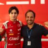 Rafel Camara (a destra il manager Francesco Principe)
